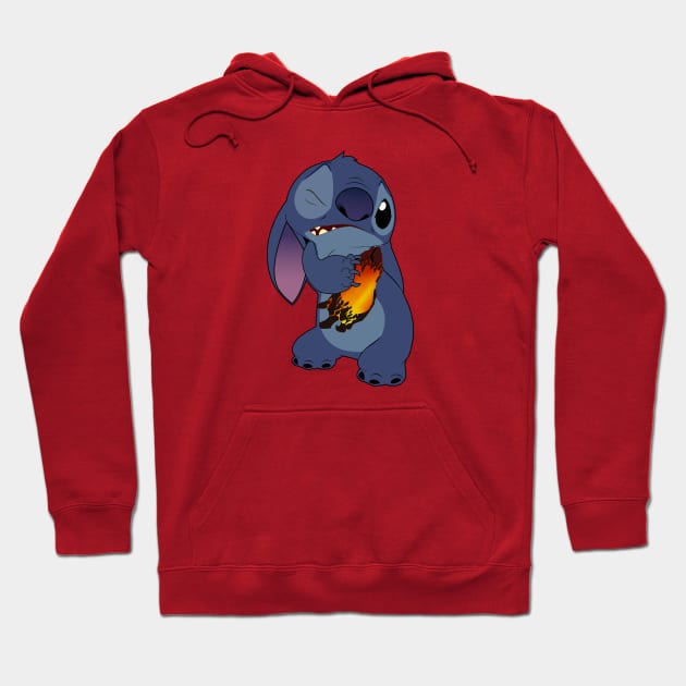 The power of Stitch Hoodie by Rohman1610